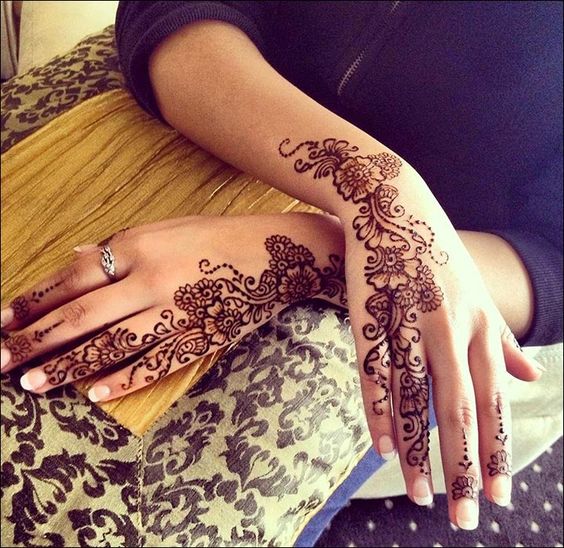 Arabic mehndi design hires stock photography and images  Alamy